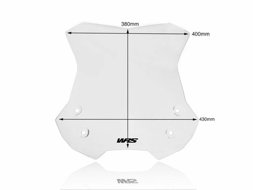 CUPOLINO TOURING TRASPARENTE WRS PER SUZUKI V-STROM 650 2017-2024 - Foto 6 di 8
