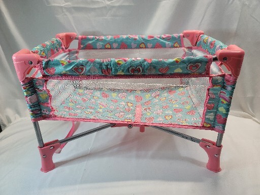 Dolls Baby Toy My Sweet Love Folding Crib For 18