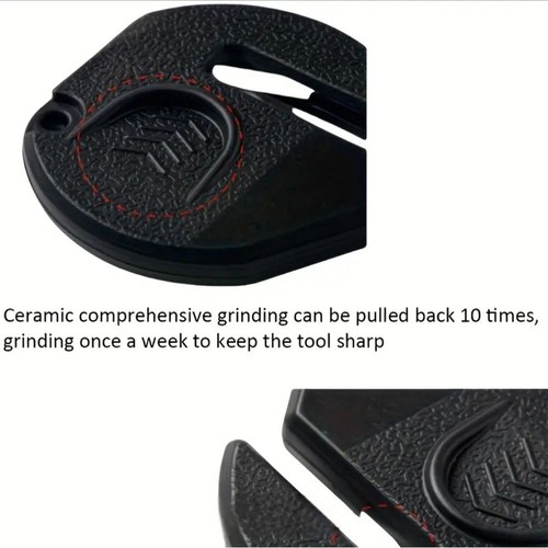 Compact Ceramic Blade Knife Sharpener with Anti-Slip Design - Picture 6 of 8