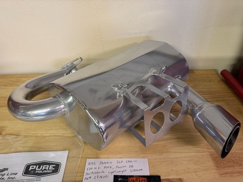 NOS Polaris SLP 2006-11 600 H.O. RMK Fusion IQ Switchback Lightweigth Silencer - Picture 2 of 11