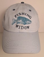Fishing Widow Cabela's Hat Ball Cap Embroidered Printed Drew Pearson Fishing Widow Cabela's Hat Ball Cap Embroidered Printed Drew Pearson