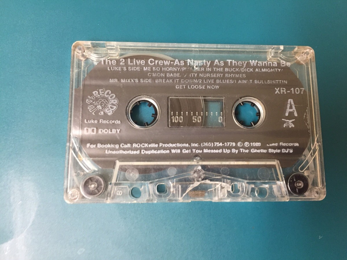 RARE 1ST LUKE RECORDS 2 LIVE CREW AS NASTY AS THEY WANNA BE