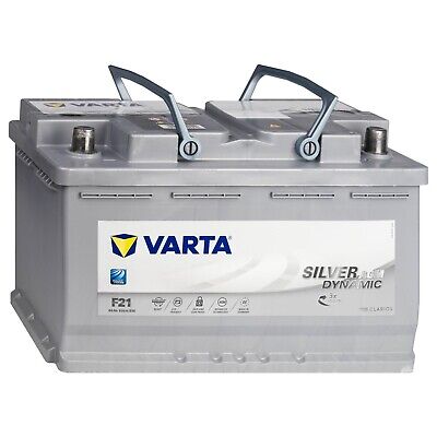 VARTA A6 Silver Dynamic AGM Autobatterie 12V 80Ah (F21) Start-Stop  Plus580901080