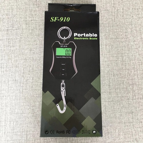 200kg/440lb Mini Kranwaage Schwerlast Digitale Hängewaage LCD für - Bild 8 von 11