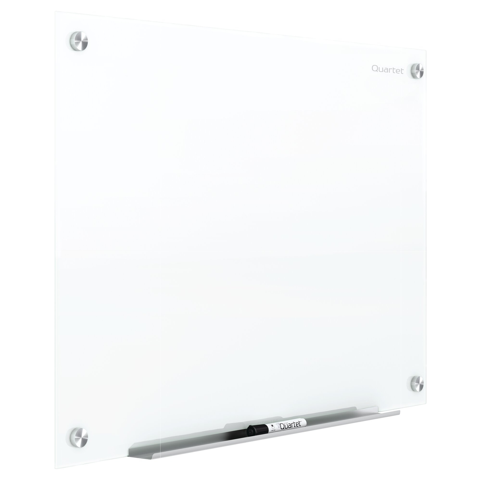 Quartet Brilliance Glass DryErase Board, 48" x 36" (4' x 3'), Large