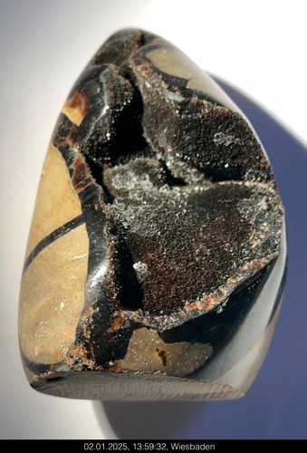 Septarien Ei / Geode  ca 330g (auch bekannt als Drachenei) - Bild 1 von 4