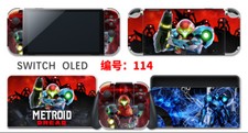 Vinyl Decal Skin Sticker Protector for Nintendo Switch OLED Metroid Dread 114
