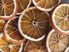 12 Orange Slices Dried oranges dehydrated orange Slices