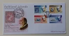 Falkland Islands 2004 SG989/92 - 125th Anniversary Death of Sir Rowland Hill FDC