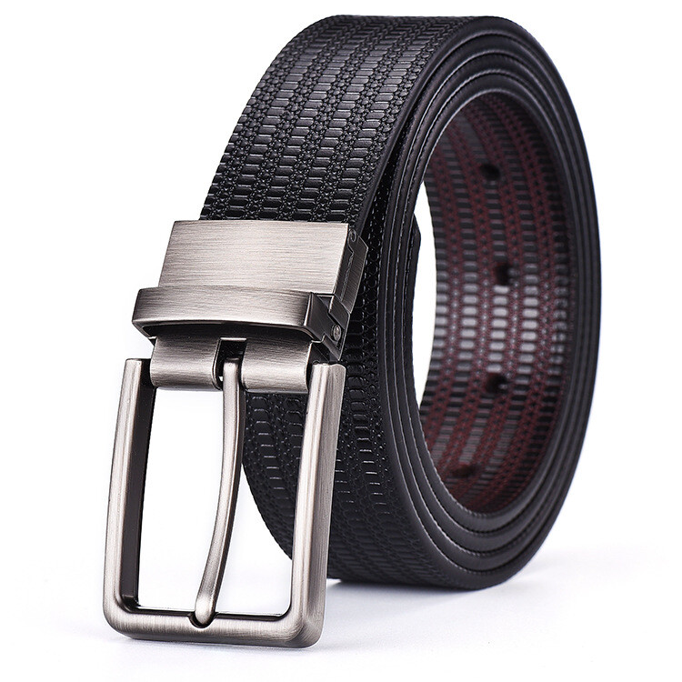 Casual Men's Genuine Leather Whole Cowhide Waistband Waist Strap Jeans Belts