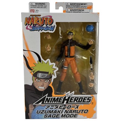 Naruto Shippuden Uzumaki Naruto Sage Mode 6  Action Figure Bandai Shonen Jump