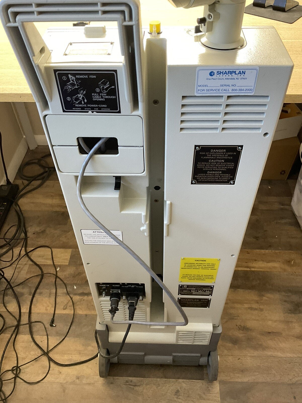 Laser Industries LTD Sharplan Surgicenter 1030 System /FRA157 eBay