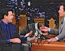 CARSON DALY SIGNED 8X10 PHOTO LAST CALL SHOW NBC TODAY TRL VOICE JIMMY FALLON
