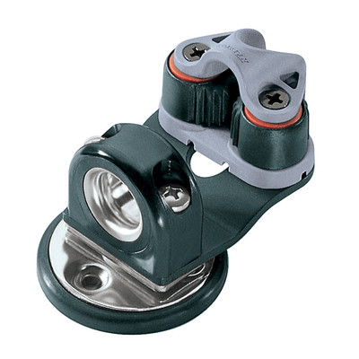 Ronstan Swivel Dead Eye & Cleat Fairlead - 3-12mm(1/8 - 1/2'''') Rope