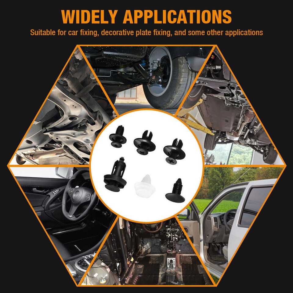 100x For Pontiac Toyota Lexus Box Set Interior Trim Board Retainer Clip ...