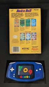 Rock 'n' Ball (Nintendo Entertainment System, 1990) NES CIB COMPLETE