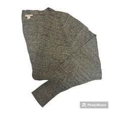 Gap Women  s Size Small Heather Tan, Cream Open Knit Long Sleeve Sweater Cardigan