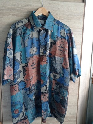 Camisa de Seda Vintage Christian Dior 