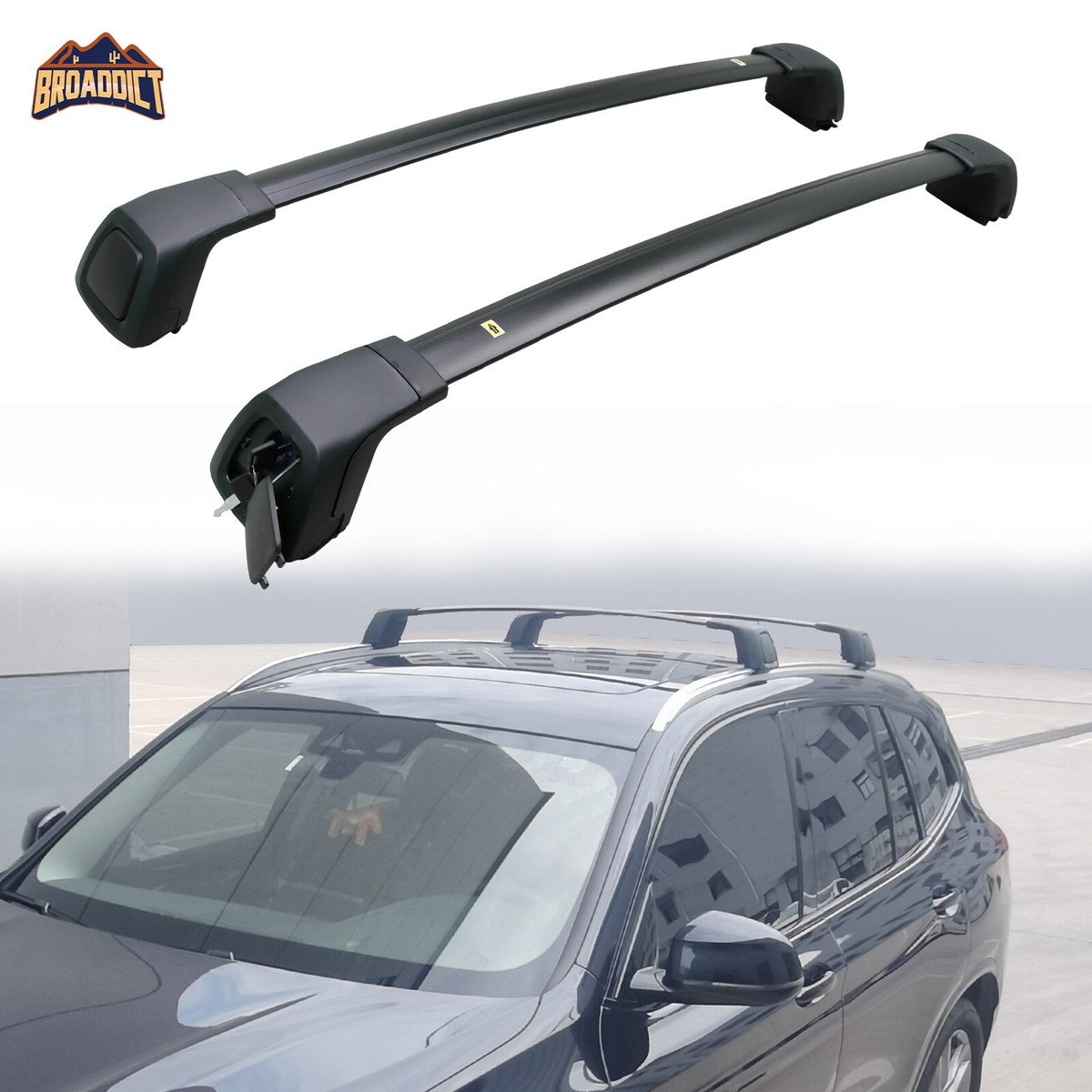 X3 M40i Bmw X3 2020 Roof Rack PCS Cross Bars Fit For BMW X3 2018-2024