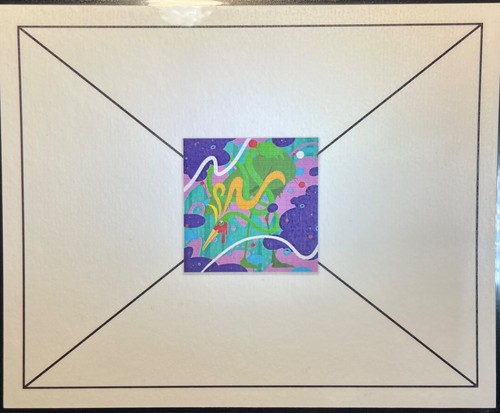 Signed Blotter Print, “Polygondwanaland" by Ed Irmen - Picture 7 of 7