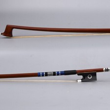 D. Peccatte Copy Master Pernambuco Violin Bow 4/4 Ebony Ring Frog Silver Special
