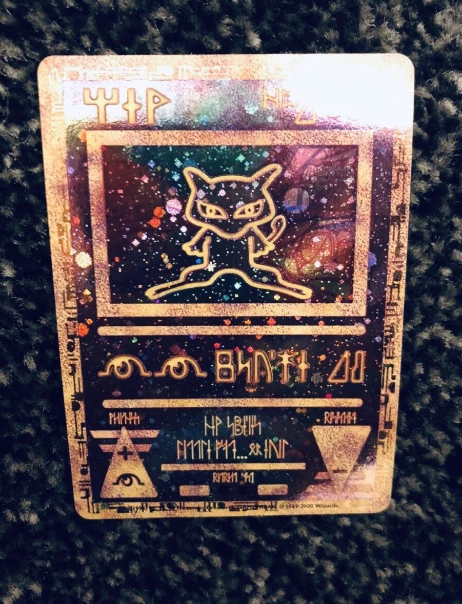M✨Ancient Mew Pokemon Card ✨(1999/2000) - Authentic | eBay UK