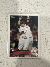 2011 Topps Update #US132 Jose Altuve RC Houston Astros [Base Set Baseball Card]