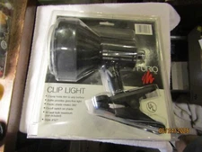 Furio Clip Lamp on Light Lamp527 On Off Switch on Shade New