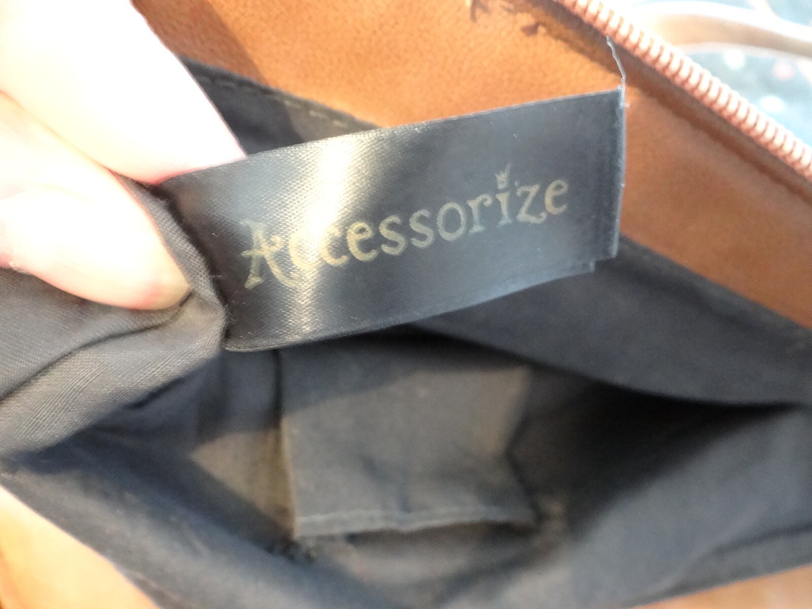 ACCESSORIZE (monsoon) BAG MULTICOLOURED DOTS eBay