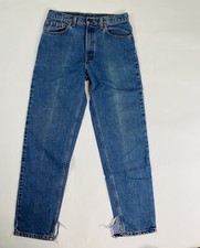 TRUE Vintage Levis 550 Jeans Red Tab 33x32  I measure 31 inches  90s USA     