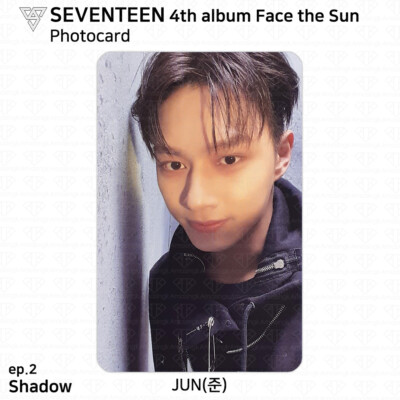 SEVENTEEN 4th Album Face the Sun Official Photocard ep.2 Shadow