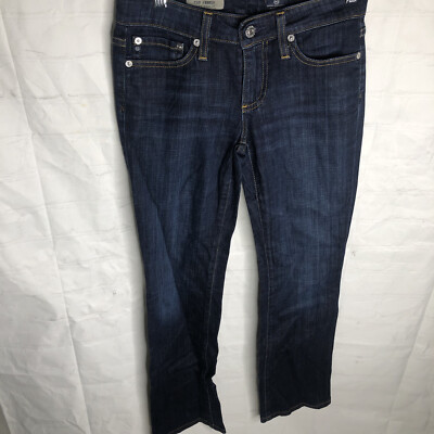 Adriano Goldschmied AG Women's The Jessie Curvy Boot Fit Jeans Size 24 Dark Wash