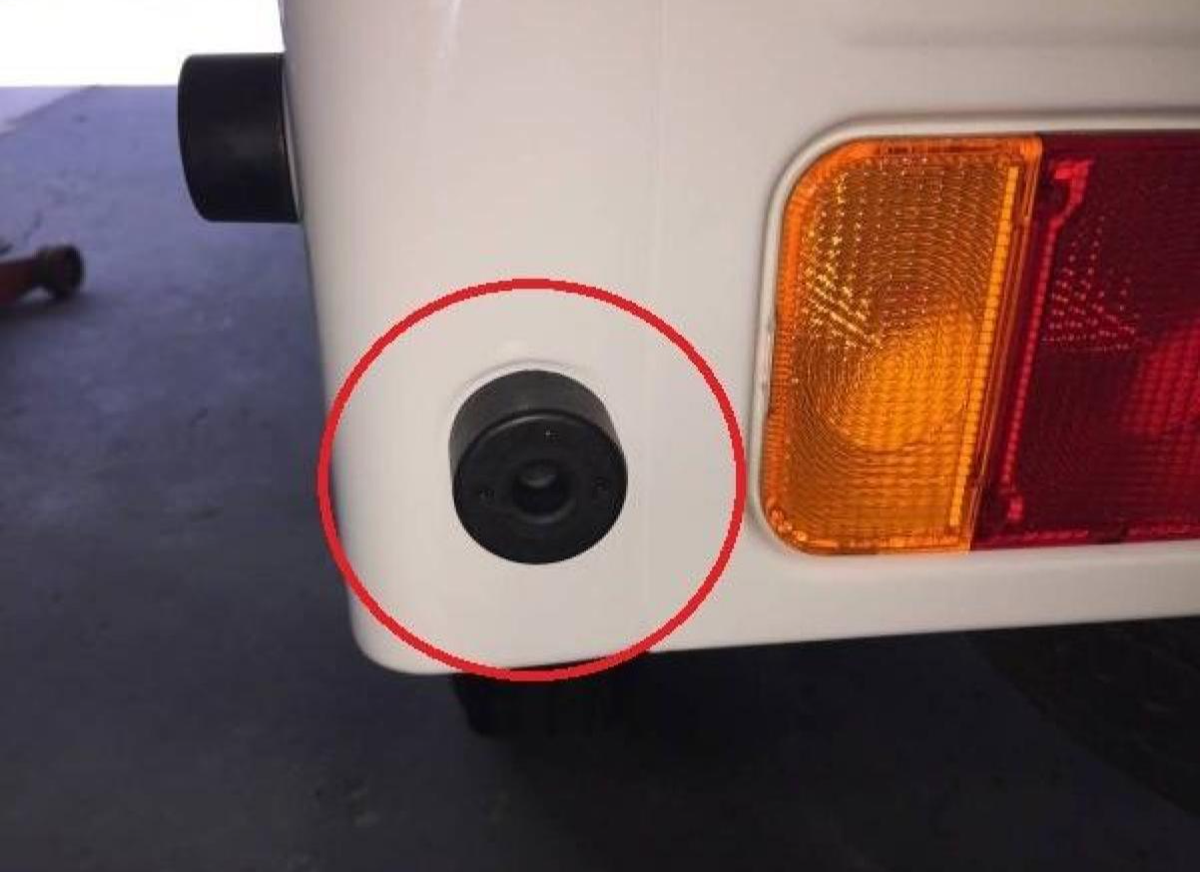 トラックゼッケン行灯 Tailgate Rubber Guard x6 for Suzuki Carry DA16T DA63T DA65T Mazda