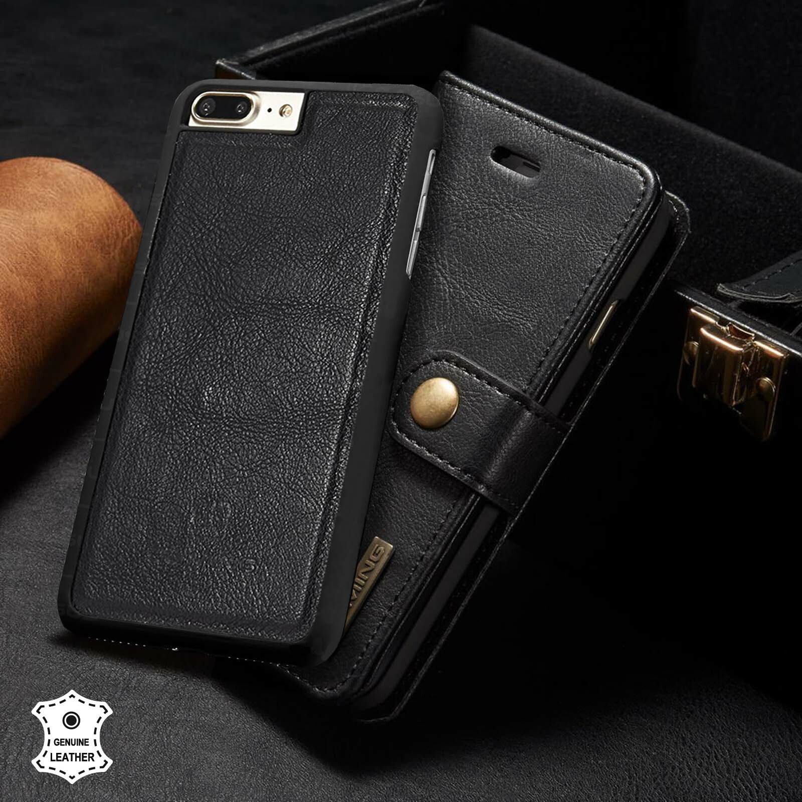 Slim Flip Leather Card Holder Case for iPhone 7 Plus 8 Plus-image