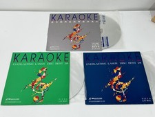 Karaoke Everlasting Laser Disc Lot Of 3 Fitto 8033 8027 8031