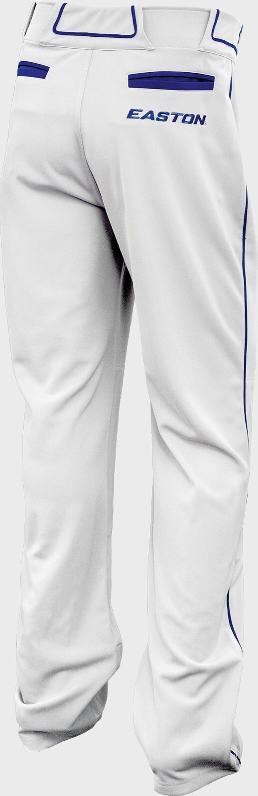 Easton Mens Softball / Baseball WalkOff Piped Pants White / NAVY XXL