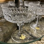 Set Of 12 BLEINKRISTALL West Germany Lead Crystal Sherbet Champagne Glasses — photo 4