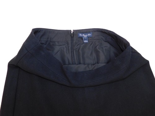 J Crew Womens Wool Blend Pencil Skirt Size 4 Black - Picture 2 of 13