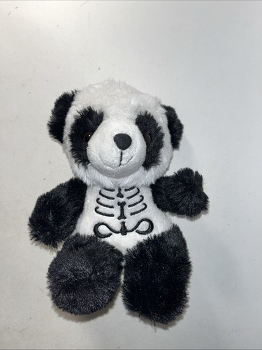 Dan Dee Collector's Choice 7" Plush Panda Bear with Skeleton Bones Halloween - 第 1/4 張圖片