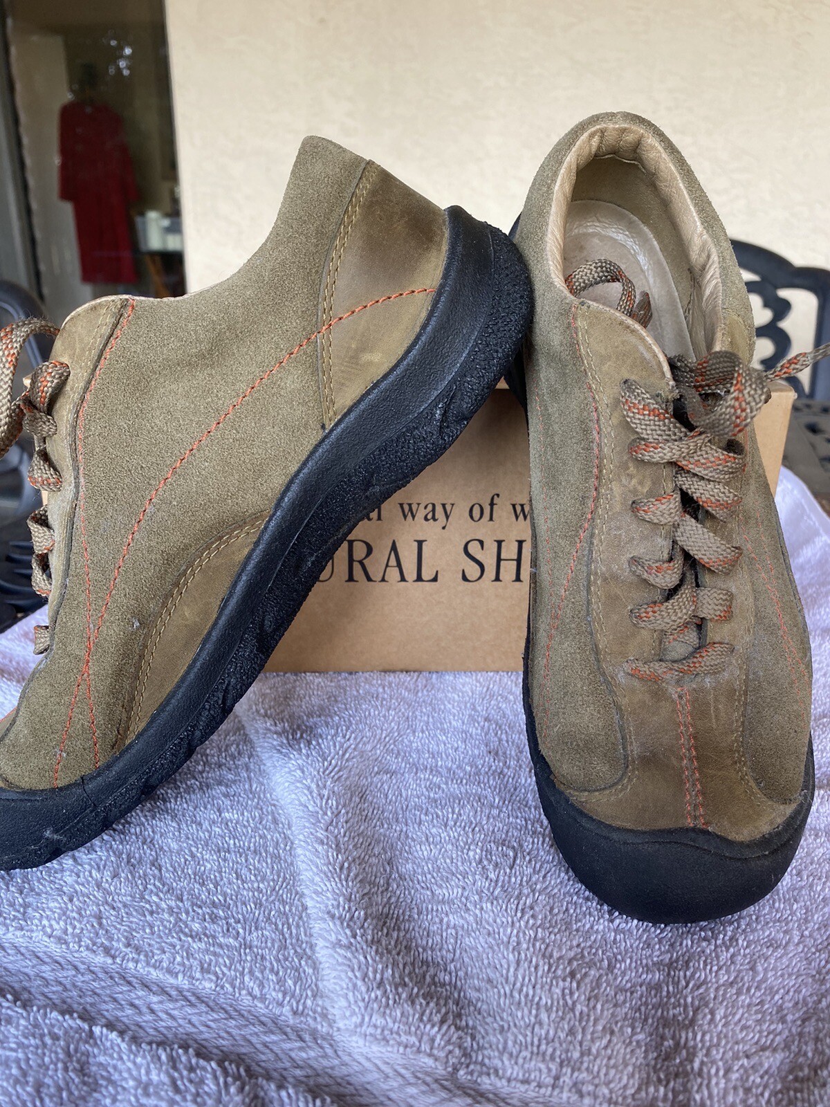 Keen Donna US 7 EU 37. 5 scarpe da passeggio escursionismo Oxford in pelle comfort 0608