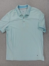 Tommy Bahama MARLIN Island Zone Short Sleeve Polo Shirt Men's Medium Blue