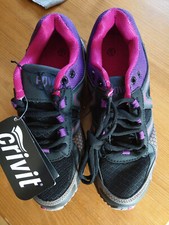 Crivit Damen Walkingschuhe, schwarz pink, Größe 37, Neu und ungetragen