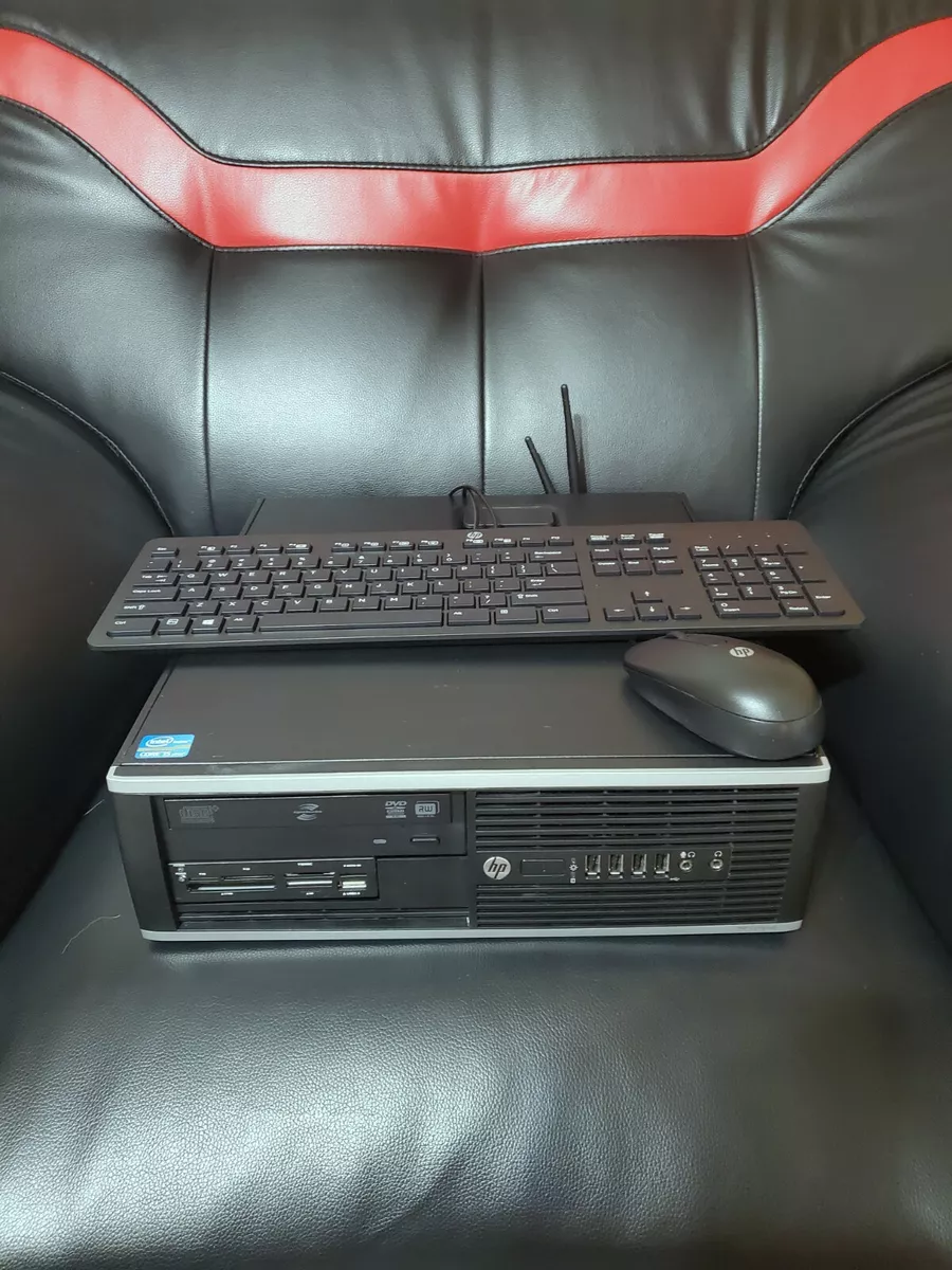HP Compaq 8200 Elite SFF i5-2400 @3.1GHz SSD+HDD 8GB RAM Wi-Fi 6