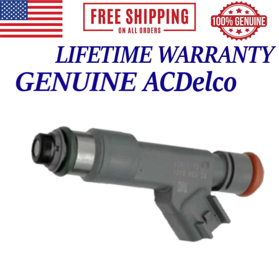 Новый 4/блок OEM ACDelco топливные форсунки для 2009-2011 Chevrolet HHR 2.2L/2.4L I4 - Изображение 2 из 3