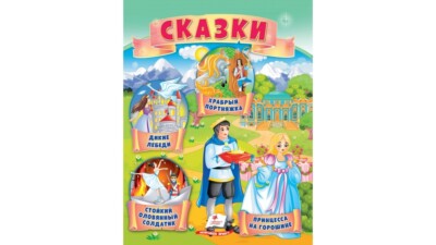 Russisches Buch Сказки. Принцесса на горошине. Стойкий оловянный солдатик. Дикие леб