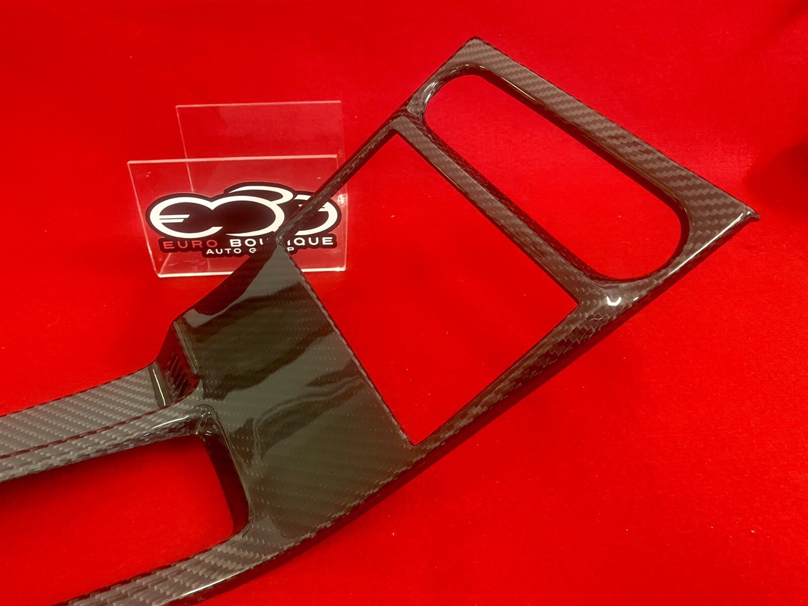 Honda Acura NSX Bespoke RHD Double DIN radio dash panel Gloss Carbon Fiber