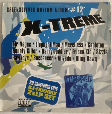 X-Treme Riddim No:12 Greensleeves 2x Vinyl LP s
