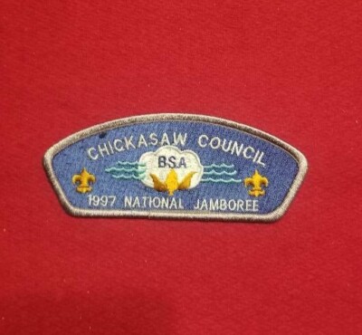 1997 Chickasaw Council JSP Patch National Scout Jamboree