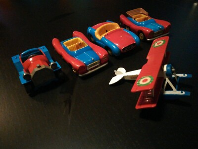 Lotto Politoys – Voiture Miniature Disney, Italie 1970, Acier Bleu, Signée