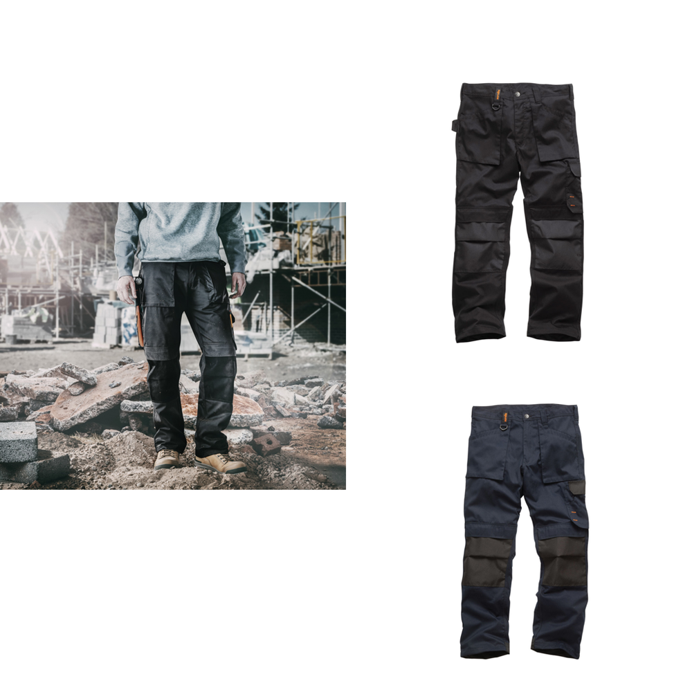 Scruffs Ouvrier SH056 Work Pants - Tough Durable Sergé Fabric